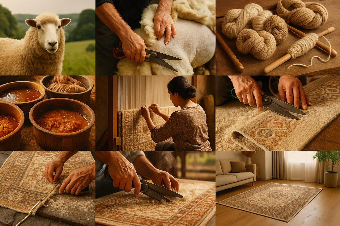 How Handmade Rugs Are Made