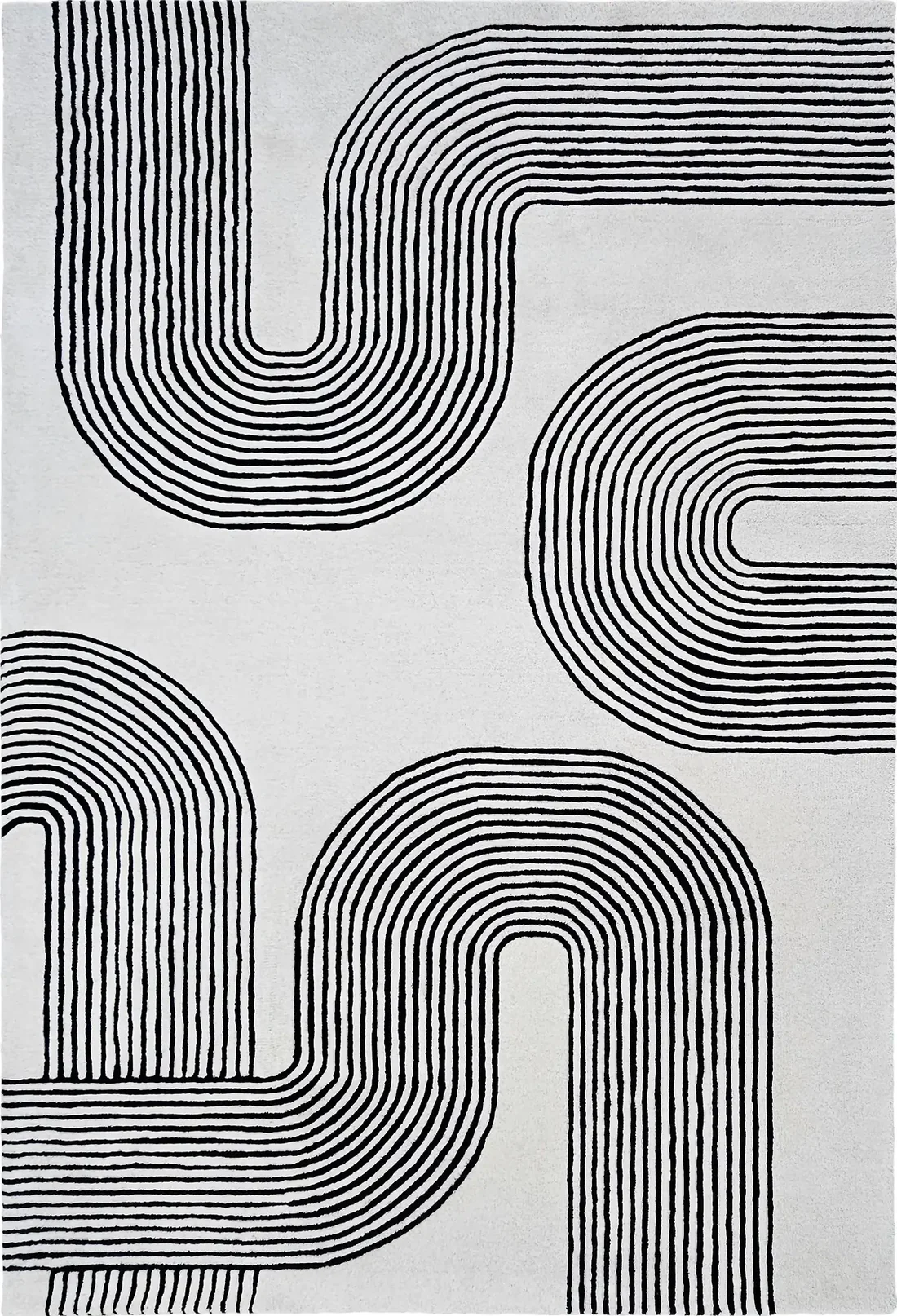 Viper Black Hand Tufted