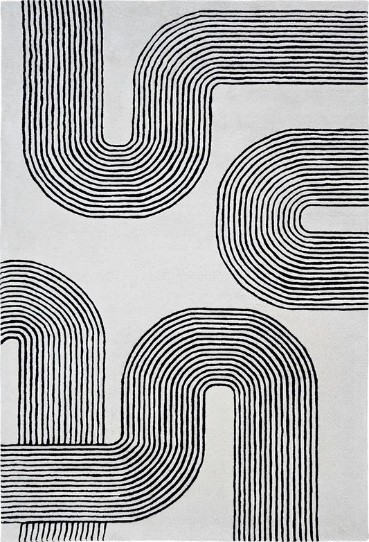 Viper Black Hand Tufted