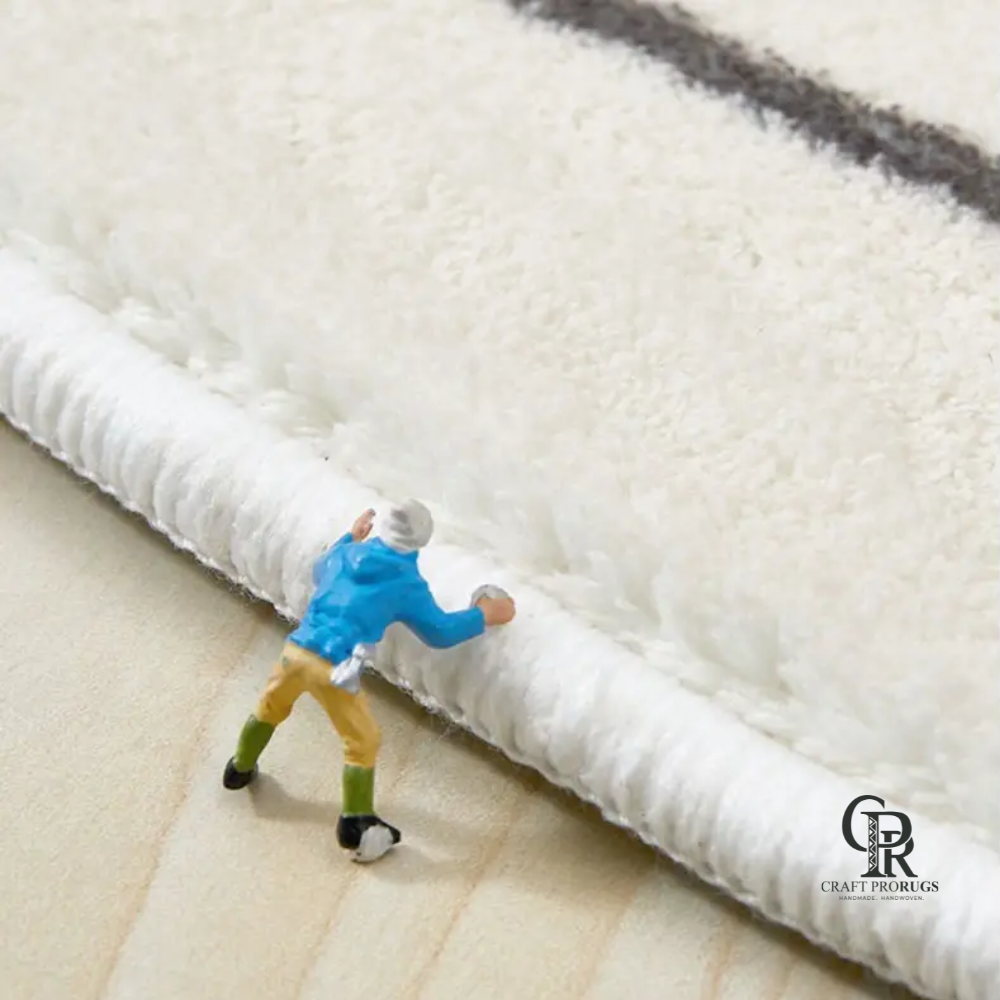 Colorful Abstract Hand-Tufted Rug