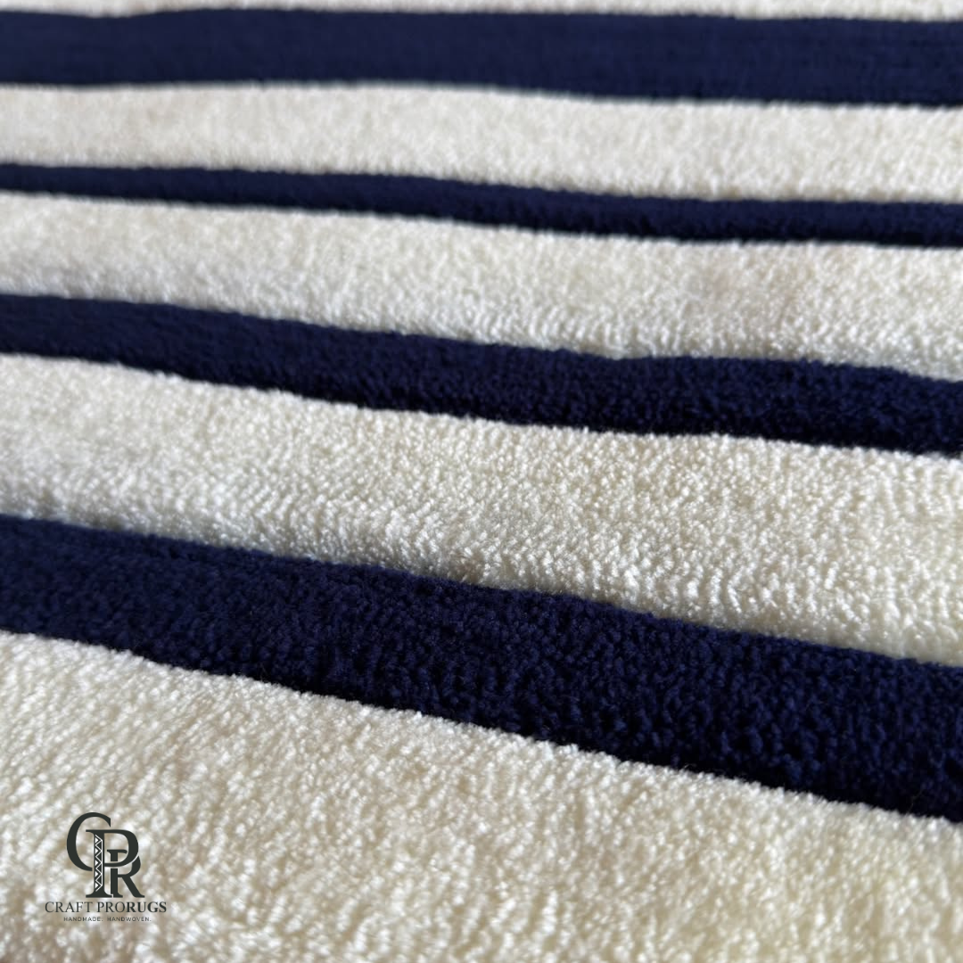 Black & Ivory Striped