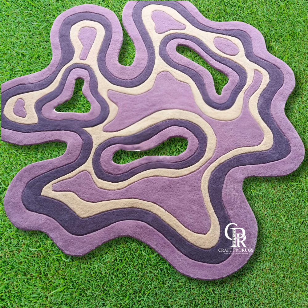Irregular Shape Floor Rug