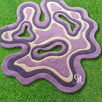 Irregular Shape Floor Rug