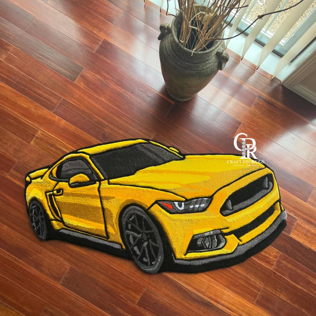 Yellow Sports Car