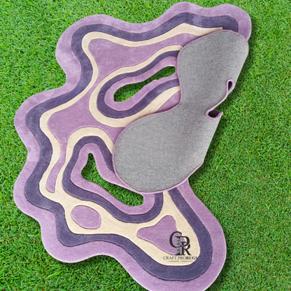 Irregular Shape Floor Rug