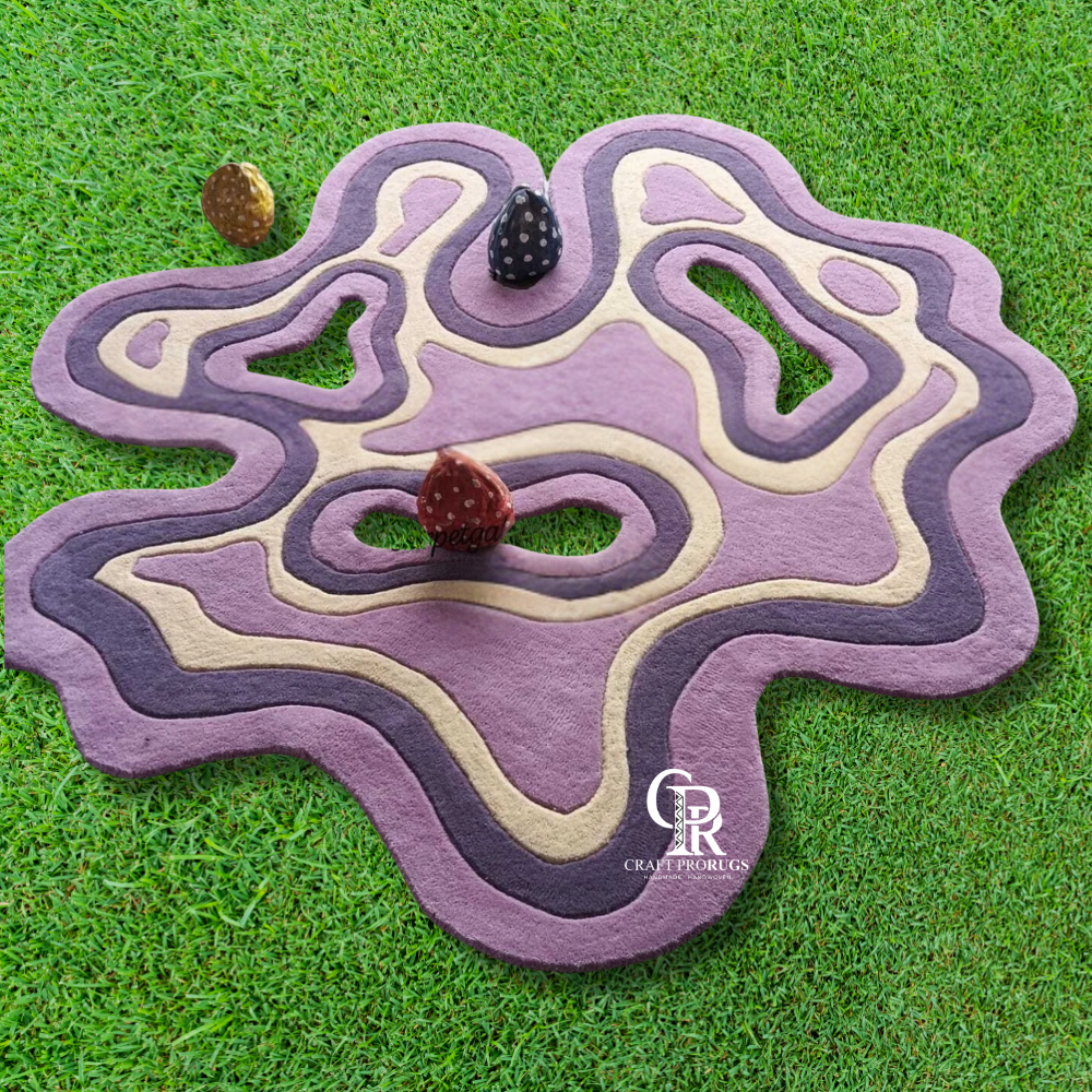 Irregular Shape Floor Rug