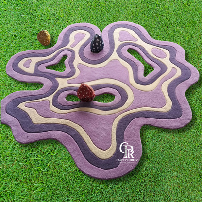 Irregular Shape Floor Rug