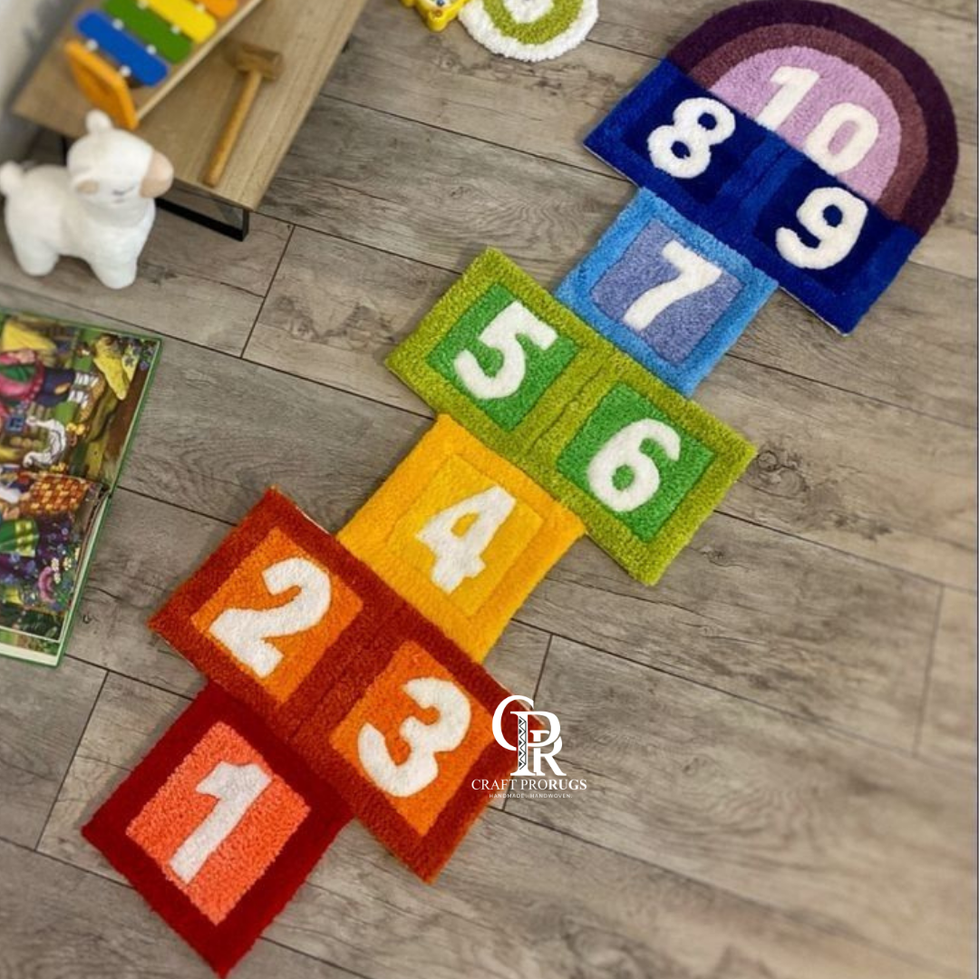 Colorful Hopscotch Kids