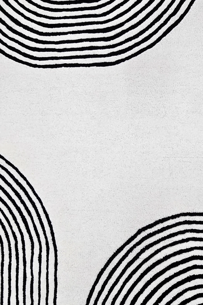 Viper Black Hand Tufted