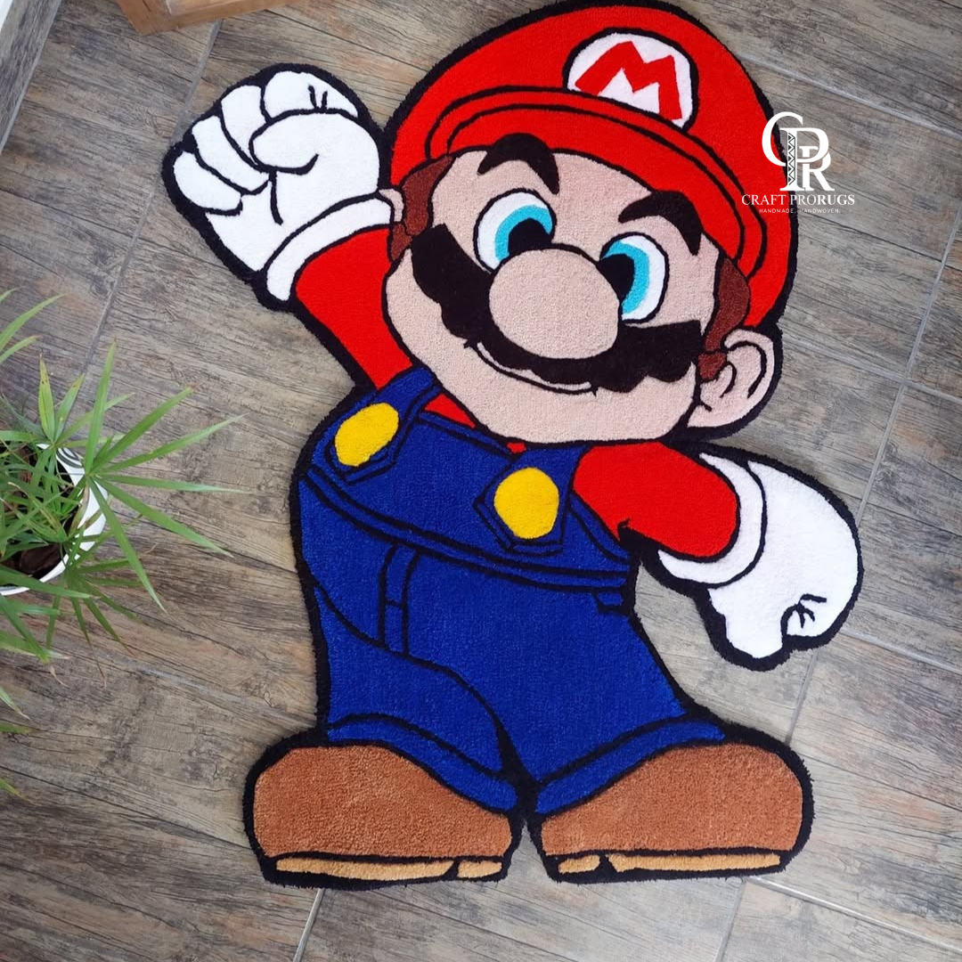 Mario-Inspired Rug