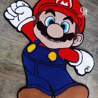 Mario-Inspired Rug