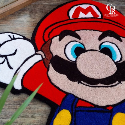 Mario-Inspired Rug