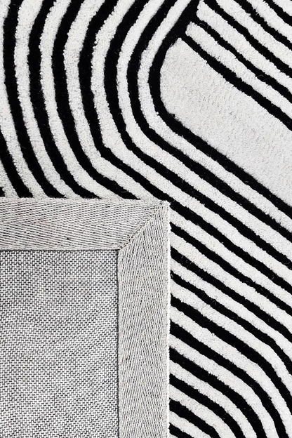 Viper Black Hand Tufted