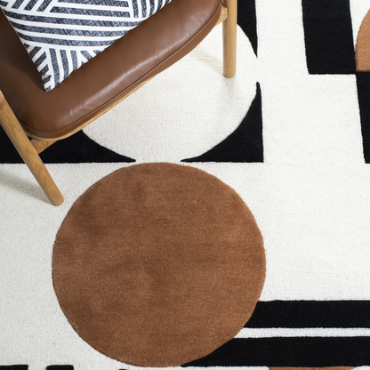 Antoni Geometric Wool Rug