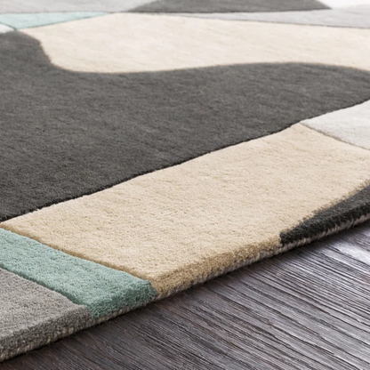 Gaye Geometric Wool Rug