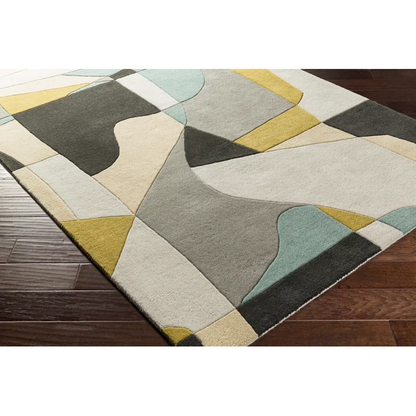 Gaye Geometric Wool Rug