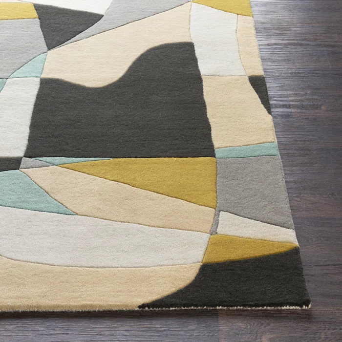 Gaye Geometric Wool Rug